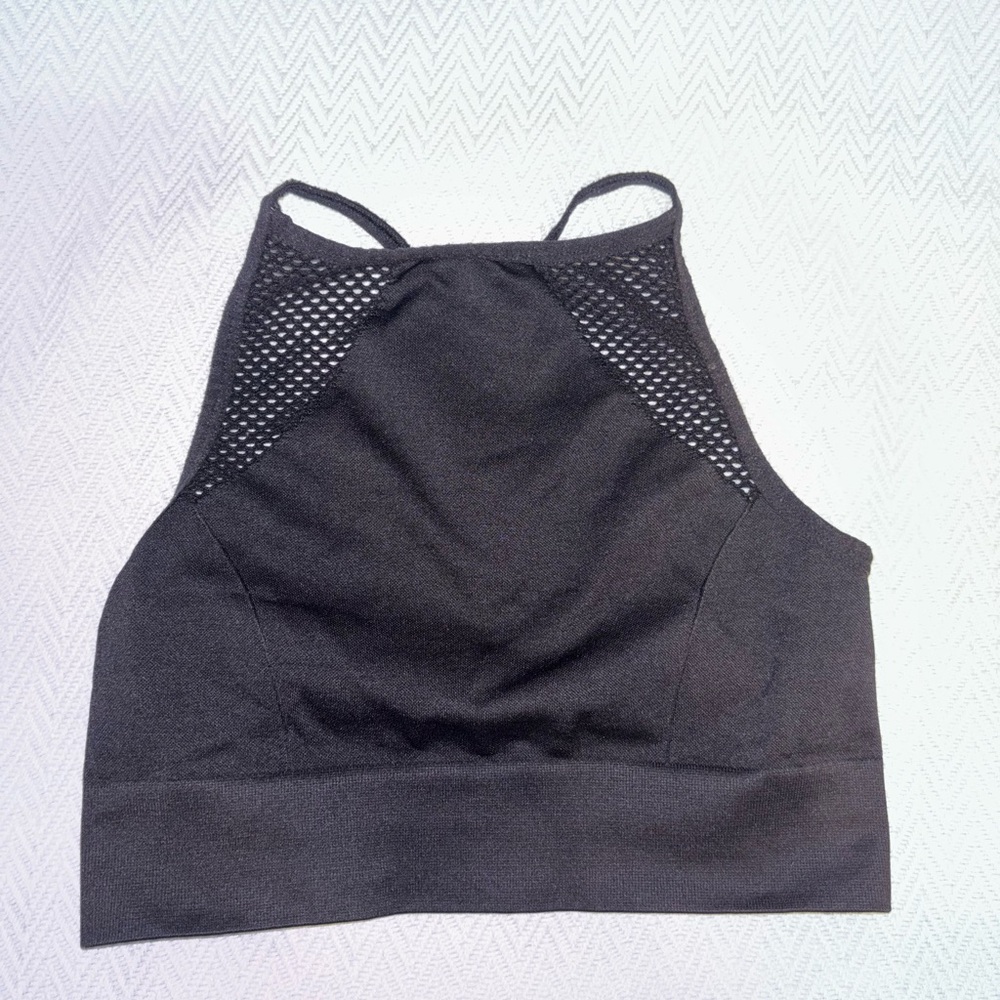Black Mesh Women's Intimate Top
